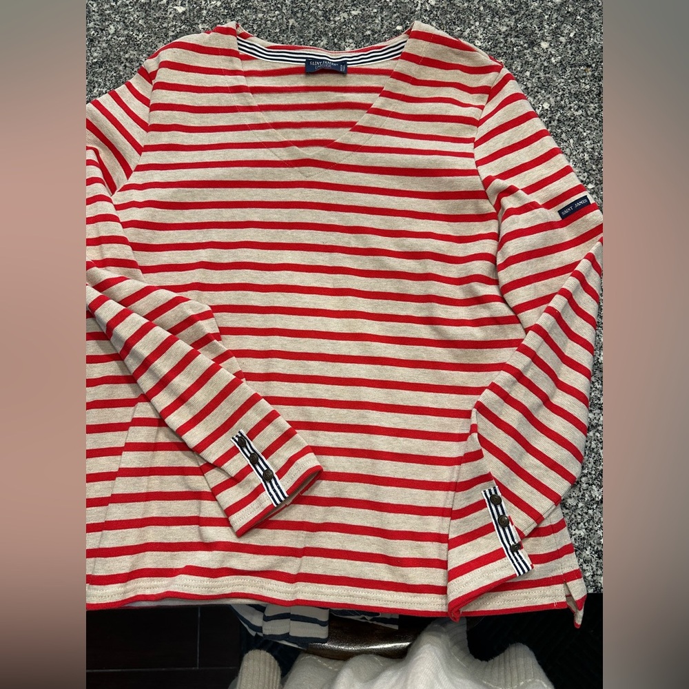 Saint James Long Sleeve Breton